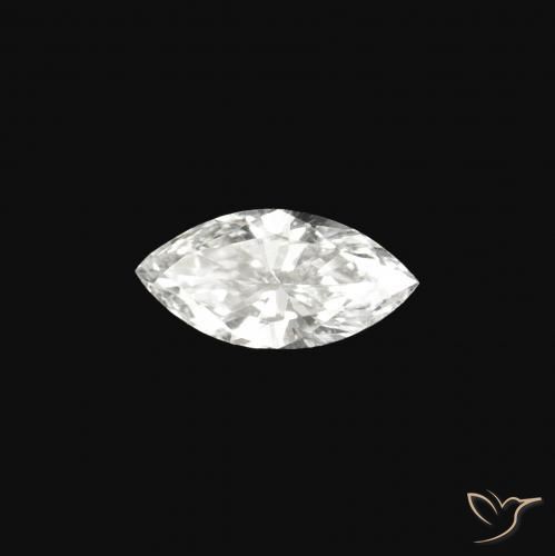 Diamante D naturale da 0.06 ct, Taglio marquise, VVS
