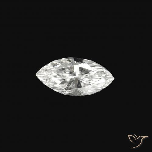 Diamante D naturale da 0.06 ct, Taglio marquise, VVS