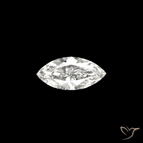 0.06ct H Diamante Pietre preziose, Taglio marquise, VVS