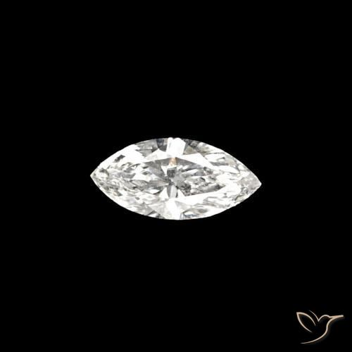 Diamante H naturale da 0.06 ct, Taglio marquise, VVS