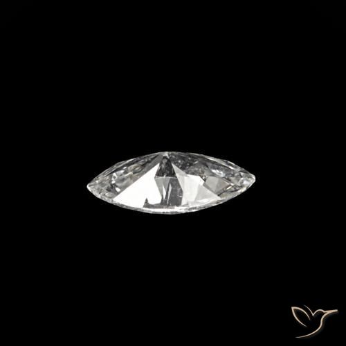 Diamante H naturale da 0.06 ct, Taglio marquise, VVS