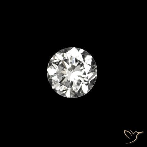 0.02ct D Diamante, Rotondo, VVS-VS