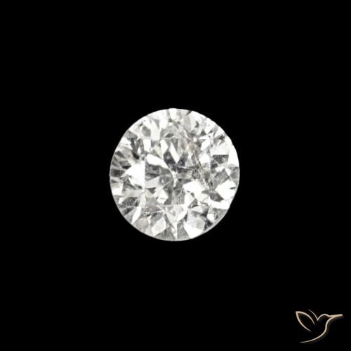 0.02ct H Diamante, Rotondo, VVS-VS