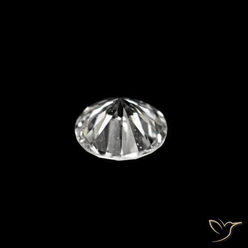 Diamante D naturale da 0.02 ct, Rotondo, VVS-VS