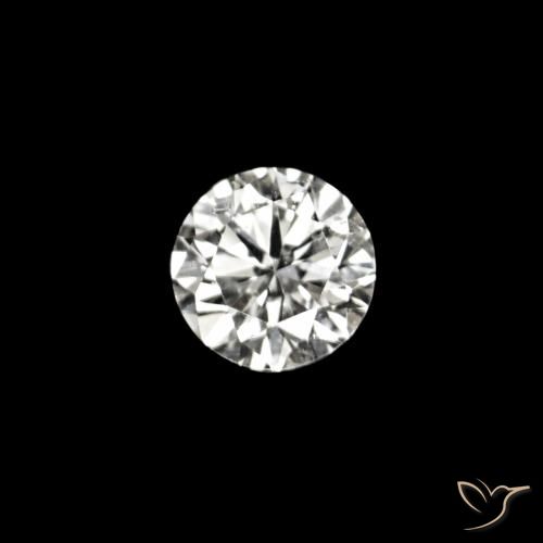 0.02ct D Diamante, Rotondo, VVS-VS