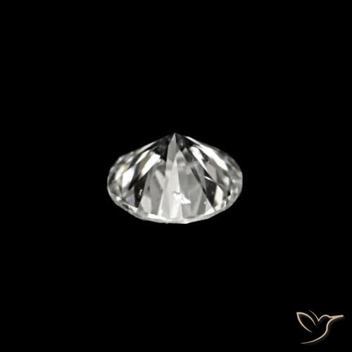 Diamante D naturale da 0.02 ct, Rotondo, VVS-VS