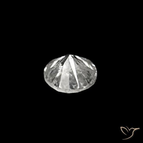Diamante D naturale da 0.02 ct, Rotondo, VVS-VS