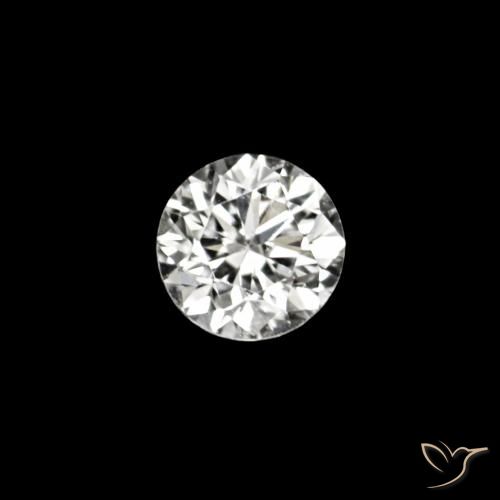 0.02ct D Diamante, Rotondo, VVS-VS
