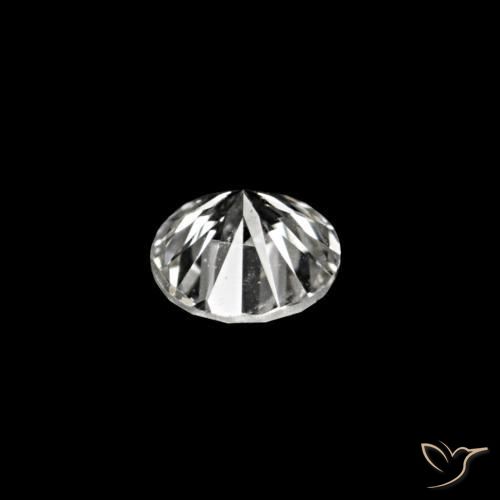 Diamante D naturale da 0.02 ct, Rotondo, VVS-VS