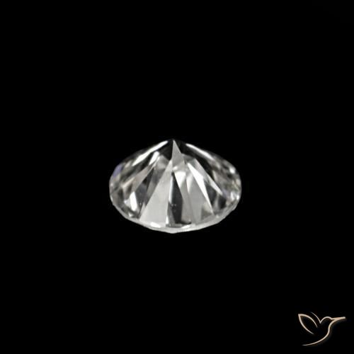Diamante D naturale da 0.02 ct, Rotondo, VVS-VS