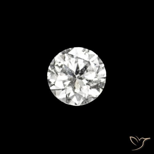 0.02ct D Diamante, Rotondo, VVS-VS