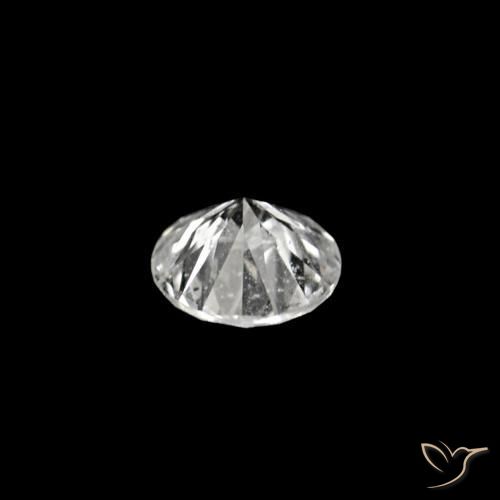 Diamante D naturale da 0.02 ct, Rotondo, VVS-VS