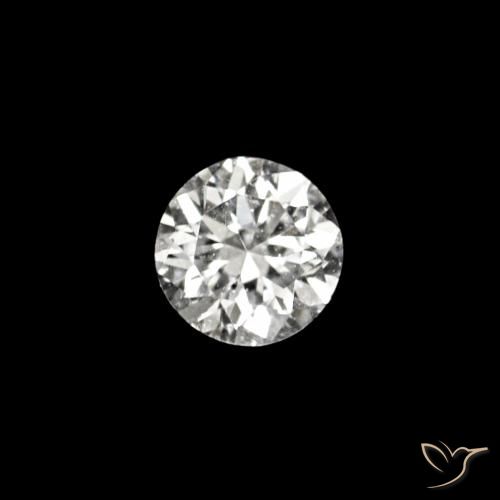 0.02ct D Diamante, Rotondo, VVS-VS
