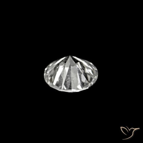 Diamante D naturale da 0.02 ct, Rotondo, VVS-VS