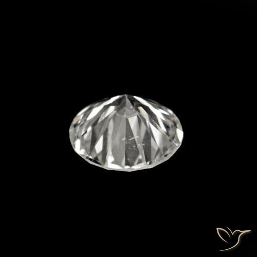 Diamante F naturale da 0.02 ct, Rotondo, VVS-VS