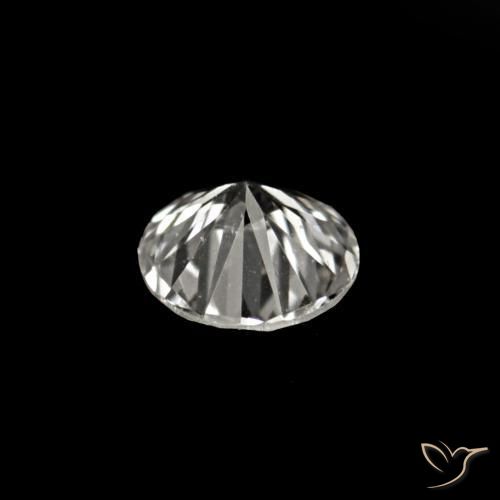 Diamante E naturale da 0.02 ct, Rotondo, VVS-VS