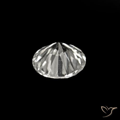 Diamante E naturale da 0.02 ct, Rotondo, VVS-VS