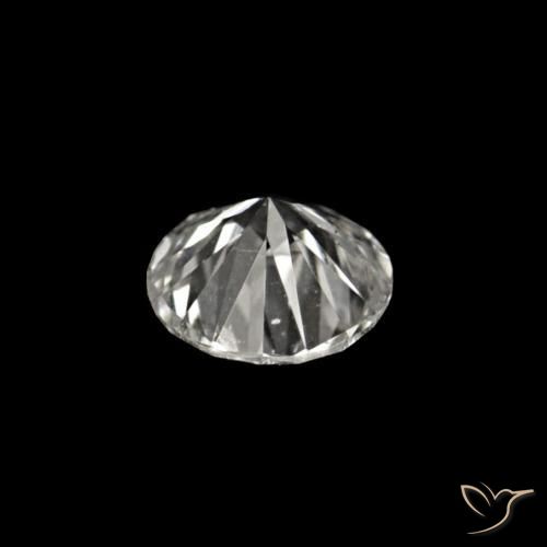 Diamante F naturale da 0.02 ct, Rotondo, VVS-VS
