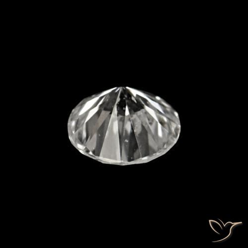 Diamante E naturale da 0.02 ct, Rotondo, VVS-VS