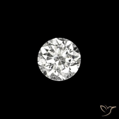 Diamante D naturale da 0.02 ct, Rotondo, VVS-VS