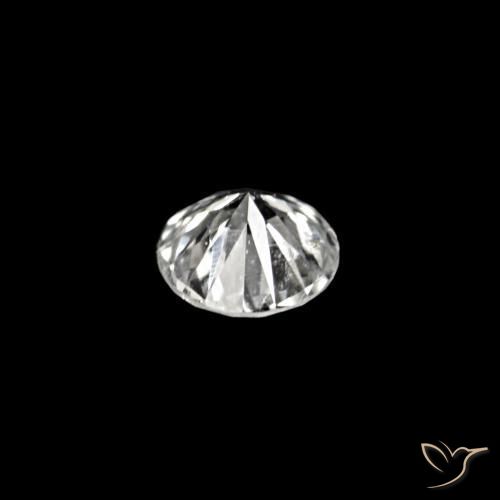 Diamante D naturale da 0.02 ct, Rotondo, VVS-VS