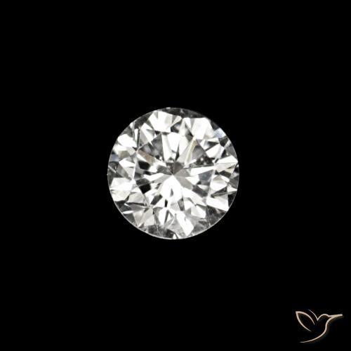 0.02ct D Diamante, Rotondo, VVS-VS