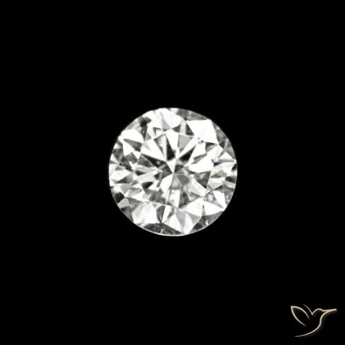 0.02ct D Diamante, Rotondo, VVS-VS