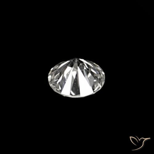 Diamante D naturale da 0.02 ct, Rotondo, VVS-VS