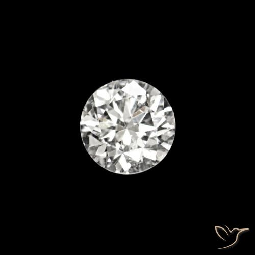 0.02ct D Diamante, Rotondo, VVS-VS