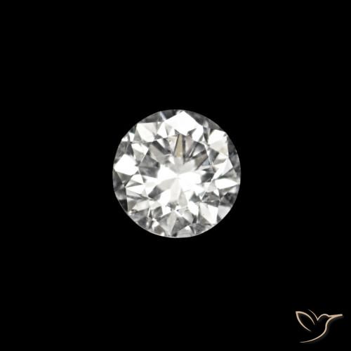 0.02ct D Diamante, Rotondo, VVS-VS