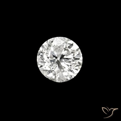 0.02ct D Diamante, Rotondo, VVS-VS