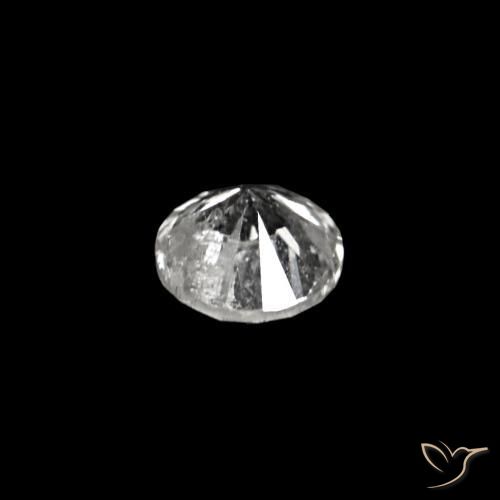 Diamante D naturale da 0.02 ct, Rotondo, VVS-VS