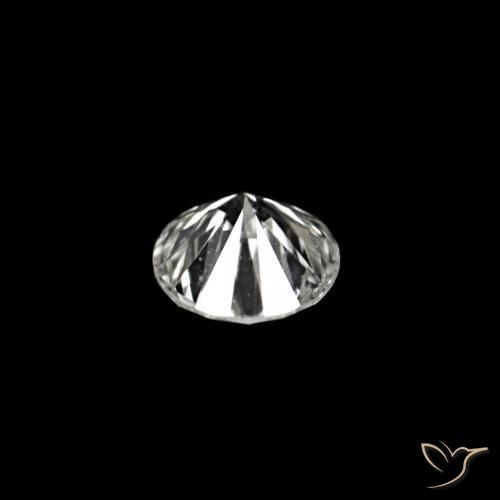 Diamante D naturale da 0.02 ct, Rotondo, VVS-VS