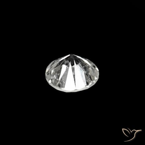 Diamante D naturale da 0.02 ct, Rotondo, VVS-VS