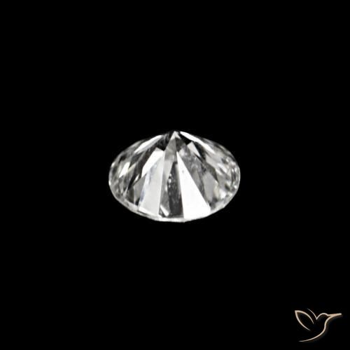 Diamante D naturale da 0.02 ct, Rotondo, VVS-VS