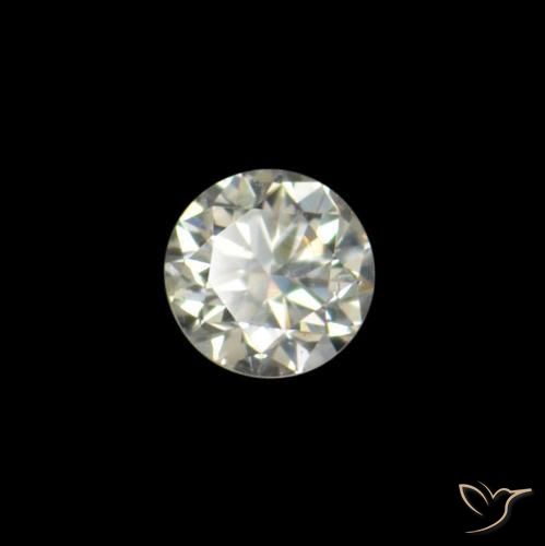 Diamante I naturale da 0.01 ct, Taglio rotondo, VVS-VS