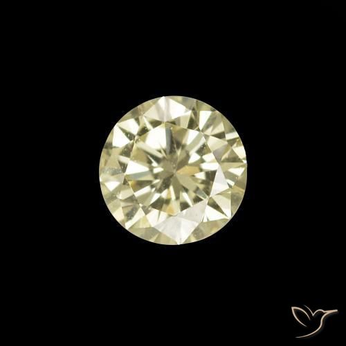Diamante L naturale da 0.14 ct, Rotondo, VVS