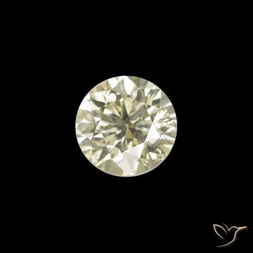 Diamante L naturale da 0.16 ct, Rotondo, VS