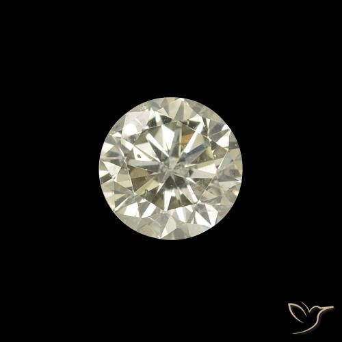 Diamante L naturale da 0.17 ct, Rotondo, VVS-VS