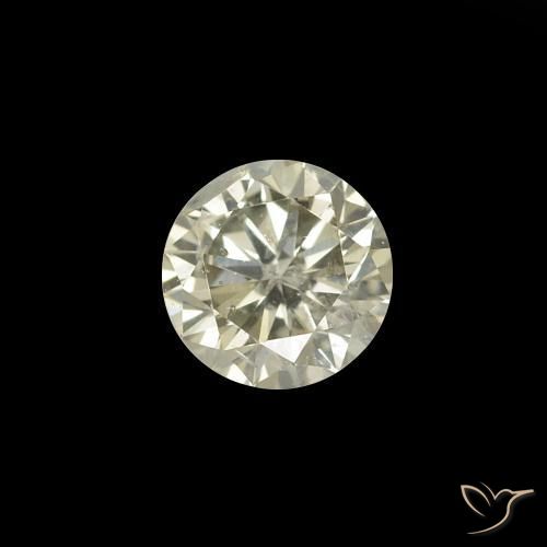 Diamante L naturale da 0.17 ct, Rotondo, VVS-VS