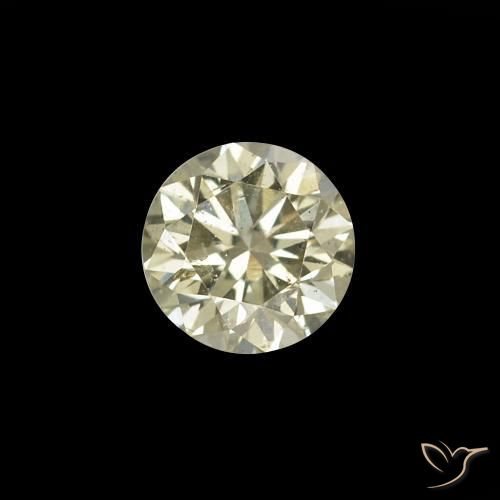 Diamante L naturale da 0.18 ct, Rotondo, VVS-VS