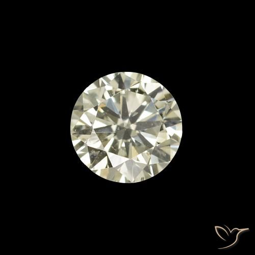 Diamante L naturale da 0.20 ct, Rotondo, VVS-VS
