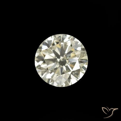 Diamante L naturale da 0.20 ct, Rotondo, VVS-VS