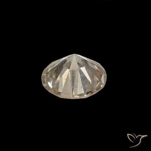 Diamante L naturale da 0.20 ct, Taglio rotondo, VVS-VS