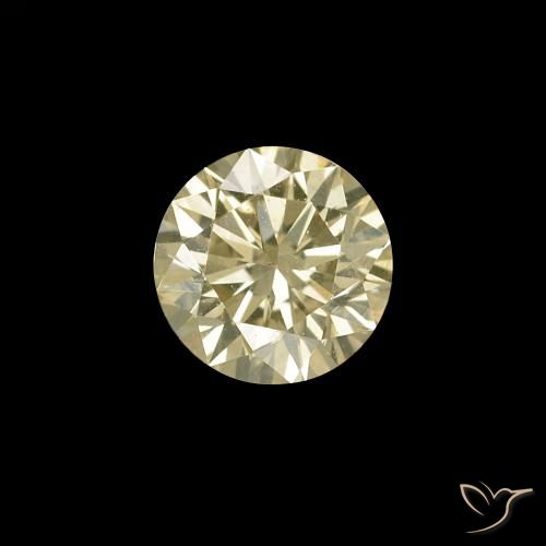 Diamante L naturale da 0.21 ct, Rotondo, VVS-VS