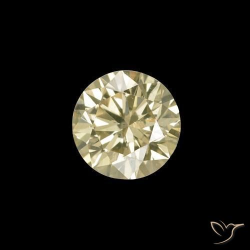 Diamante L naturale da 0.21 ct, Rotondo, VVS-VS