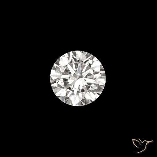0.03ct E Diamante, Rotondo, VVS