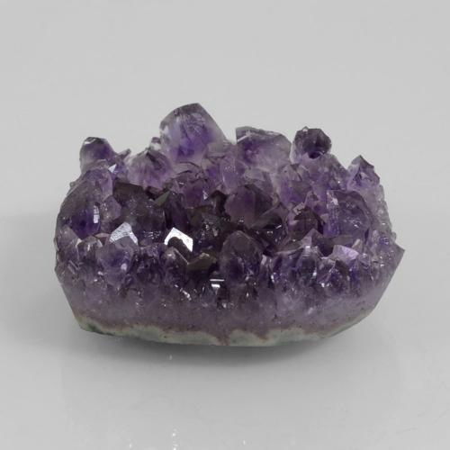Drusa di ametista naturale viola da 72,22 ct, forma fantasia, opaco