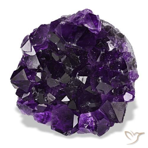 Drusa di ametista naturale viola da 66,29 ct, forma fantasia, opaco