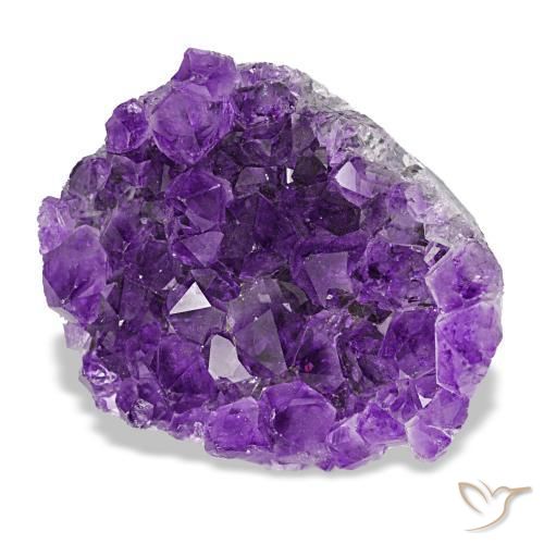 Drusa di ametista naturale viola da 71,01 ct, forma fantasia, opaco